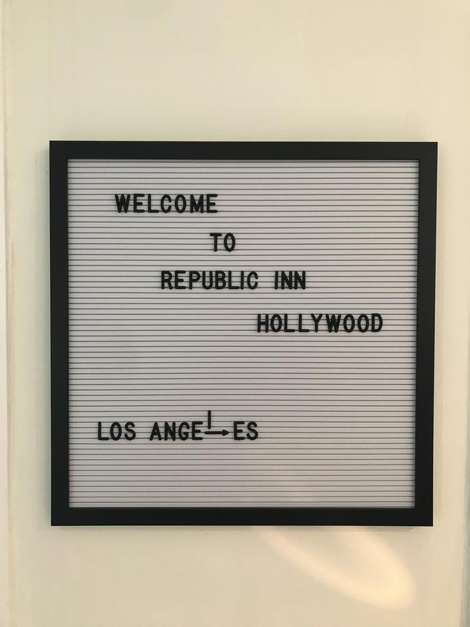 Republic Hollywood La Vandrehjem Los Angeles Eksteriør billede